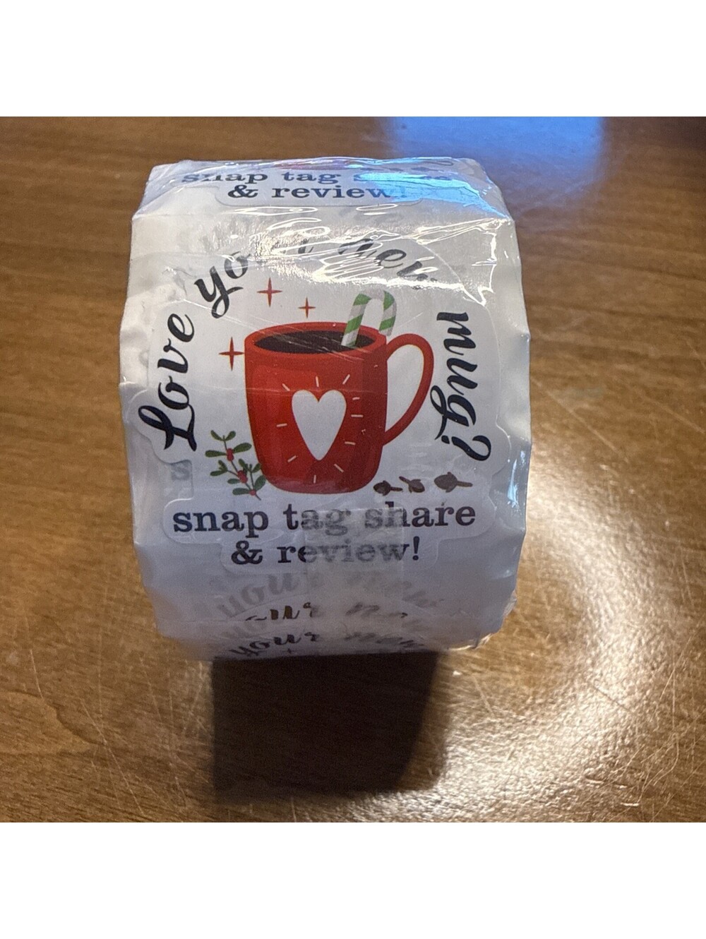 Love Your New Mug Stickers
